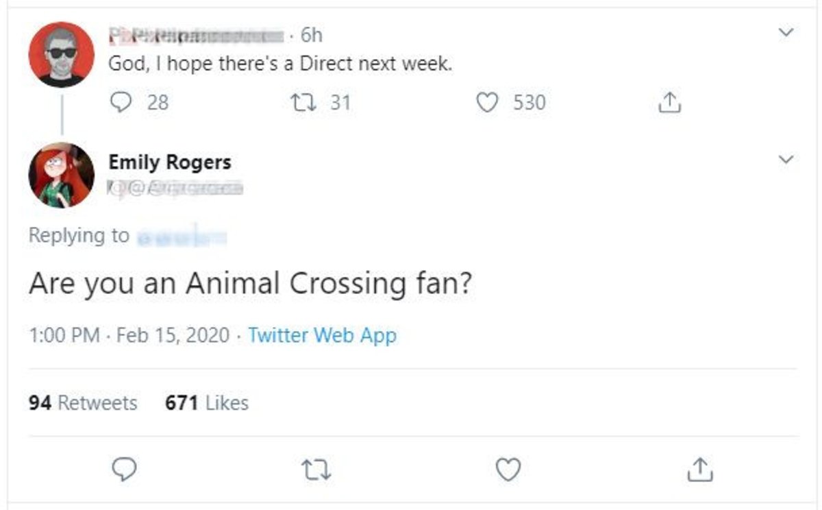 Animal Crossing Direct Twitter