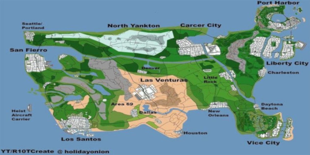 Mapa FAN GTA VI
