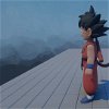 Goku de niño creado en Dreams