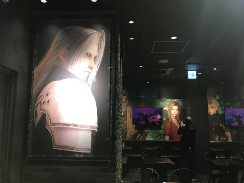 Cafetería Final Fantasy VII Remake