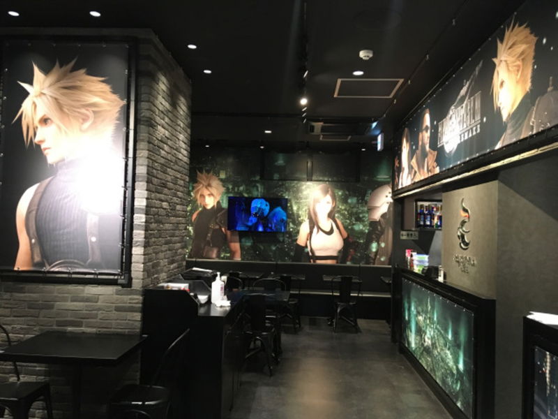 Cafetería Final Fantasy VII Remake