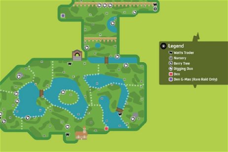 Un fan de Pokémon ha creado un mapa interactivo de Espada y Escudo para que puedas encontrarlo todo