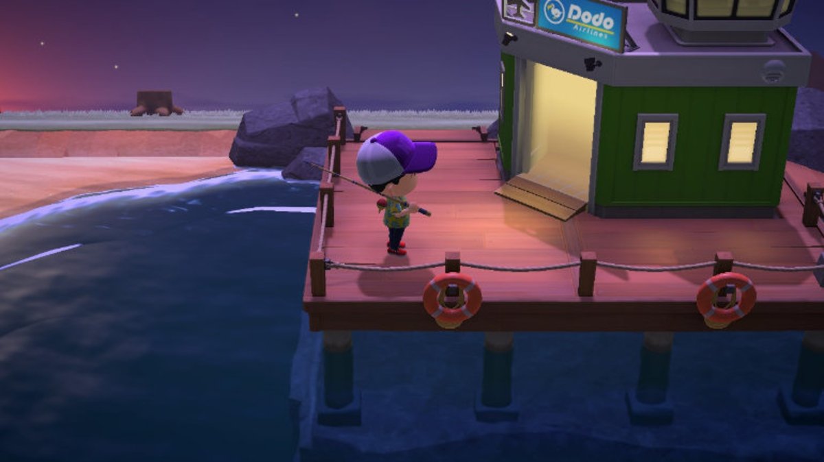 Caña de pescar - Animal Crossing New Horizons