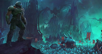 El libro de arte de DOOM eternal ya está disponible El libro de arte de DOOM eternal ya está disponible