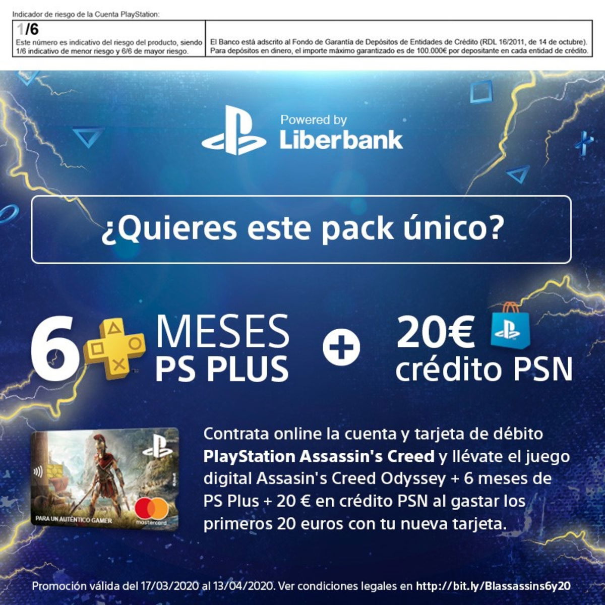 promo liberbank tarjeta PS