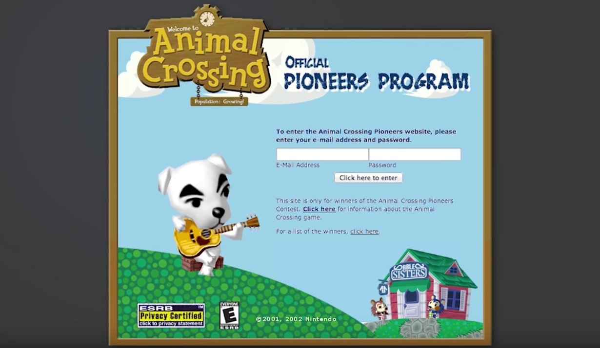 Official Pioneers Program de Animal Crossing