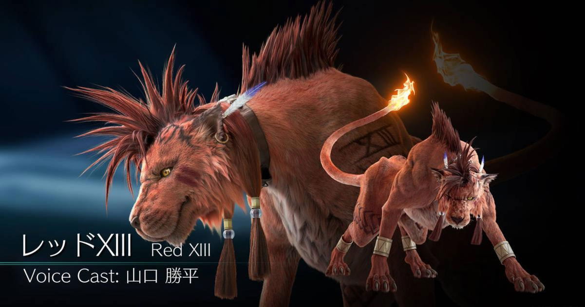 Final Fantasy VII Remake muestra con detalle a Red XIII