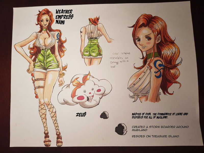 Nuevo aspecto Nami