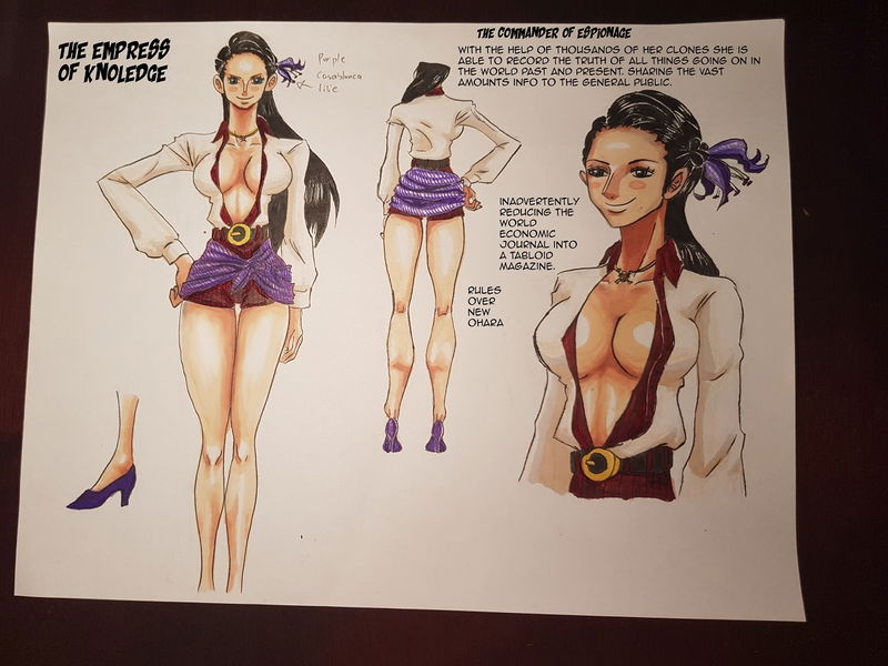 Nuevo aspecto Nico Robin