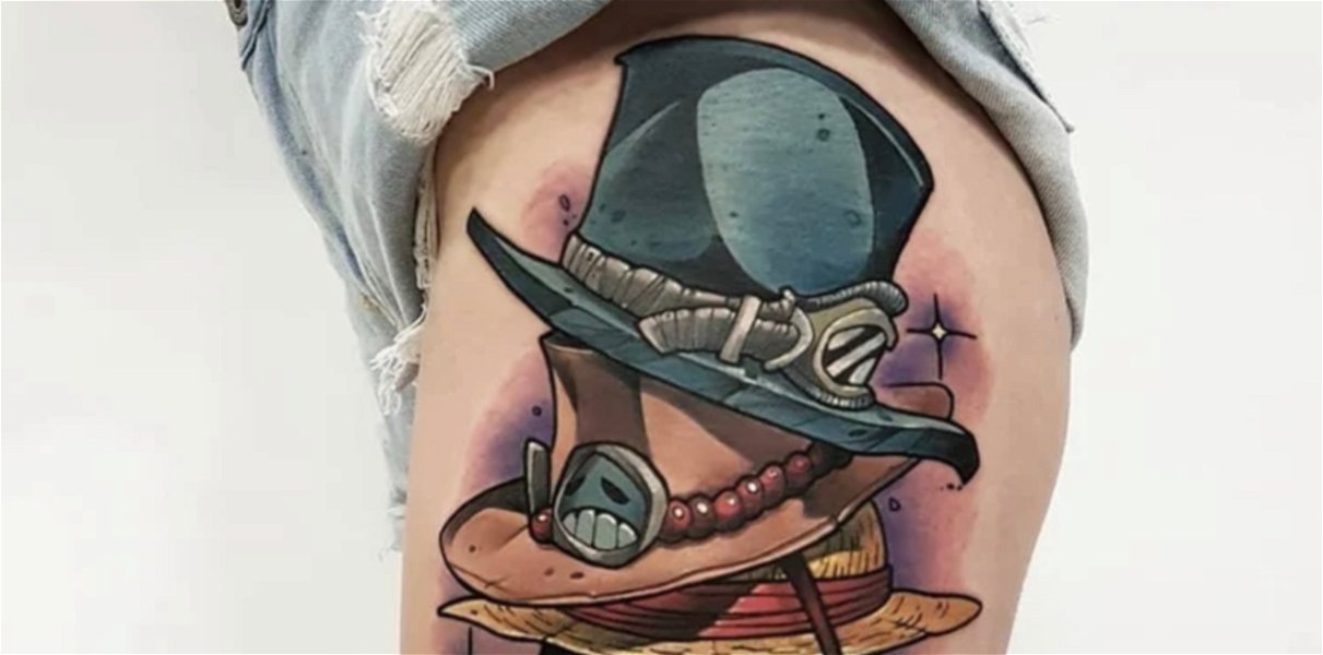 Tatuaje de One Piece: Sombreros