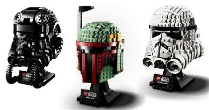 Ahora puedes conseguir los cascos de Star Wars de piezas LEGO