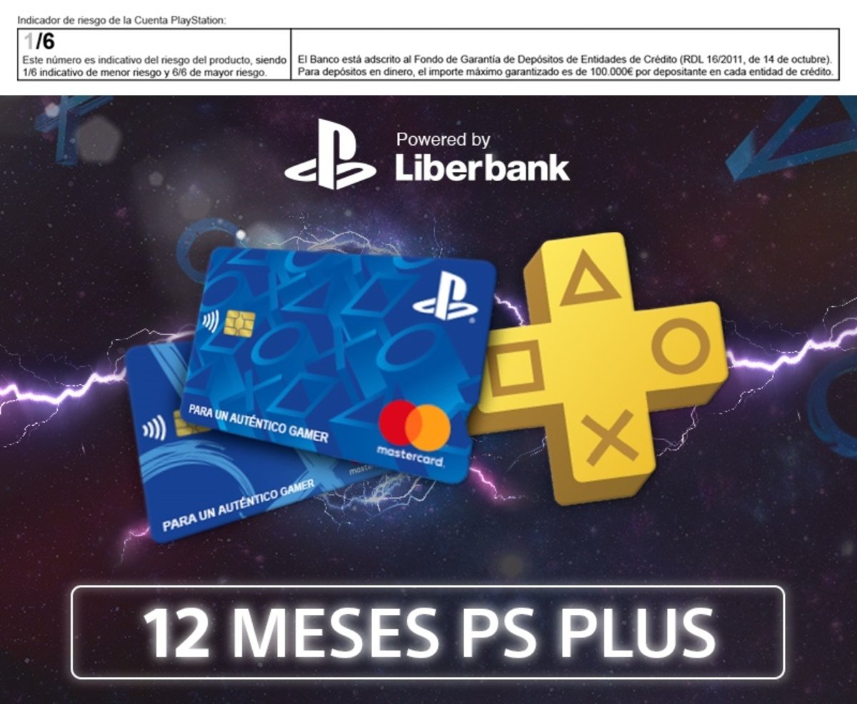 promo liberbank tarjeta playstation abril 2020