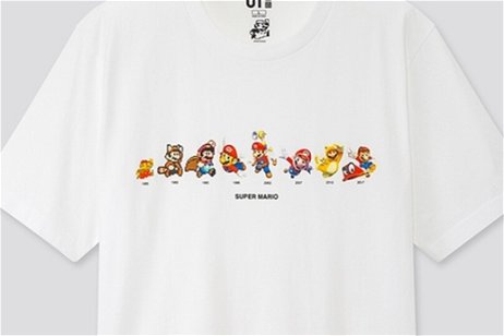 Super Mario cumple 35 años y lo celebra con una línea especial de camisetas