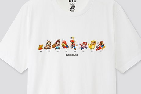 Super Mario cumple 35 años y lo celebra con una línea especial de camisetas Super Mario cumple 35 años y lo celebra con una línea especial de camisetas
