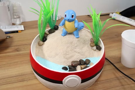 Crea una ingeniosa fuente de Squirtle con una impresora 3D Crea una ingeniosa fuente de Squirtle con una impresora 3D