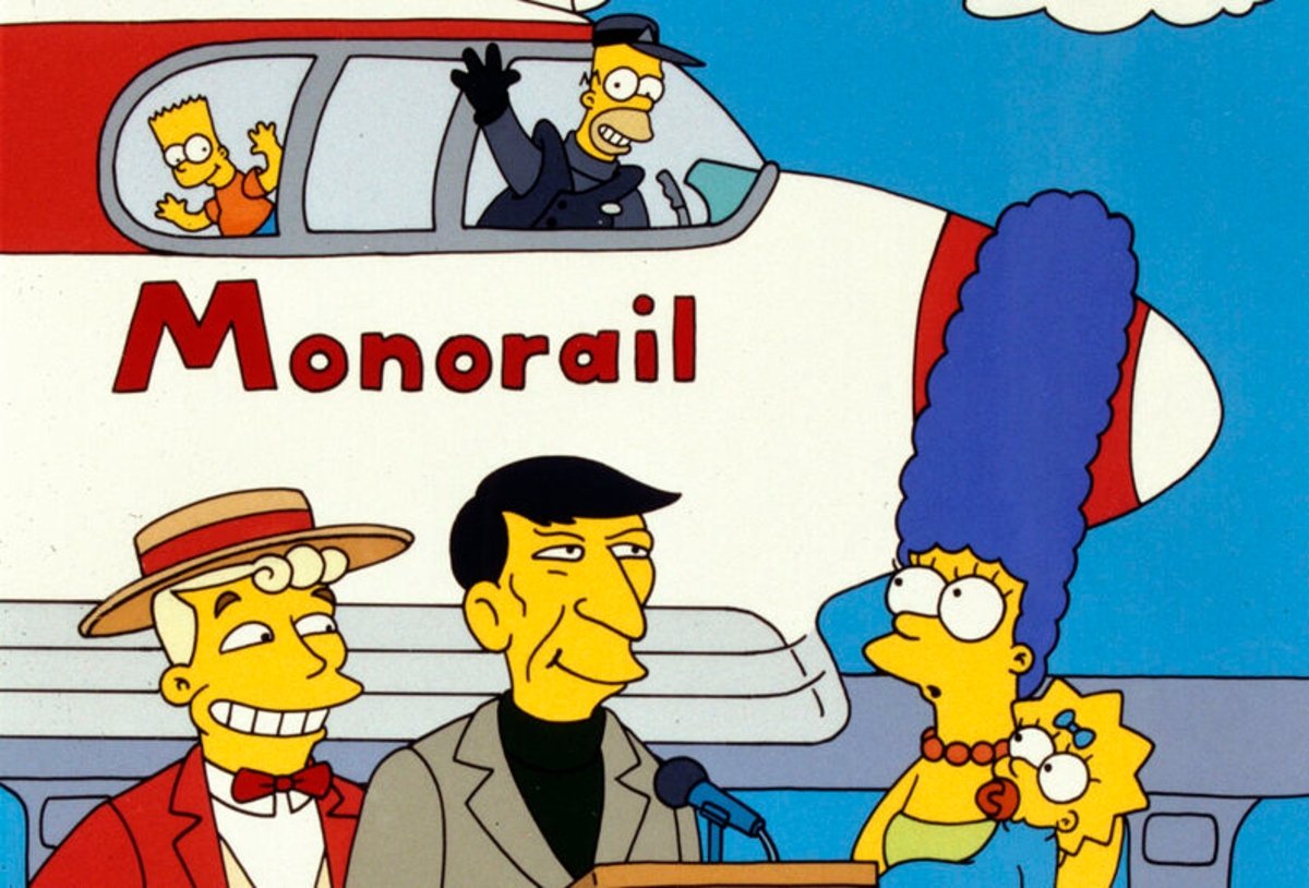 Monorraíl en Springfield