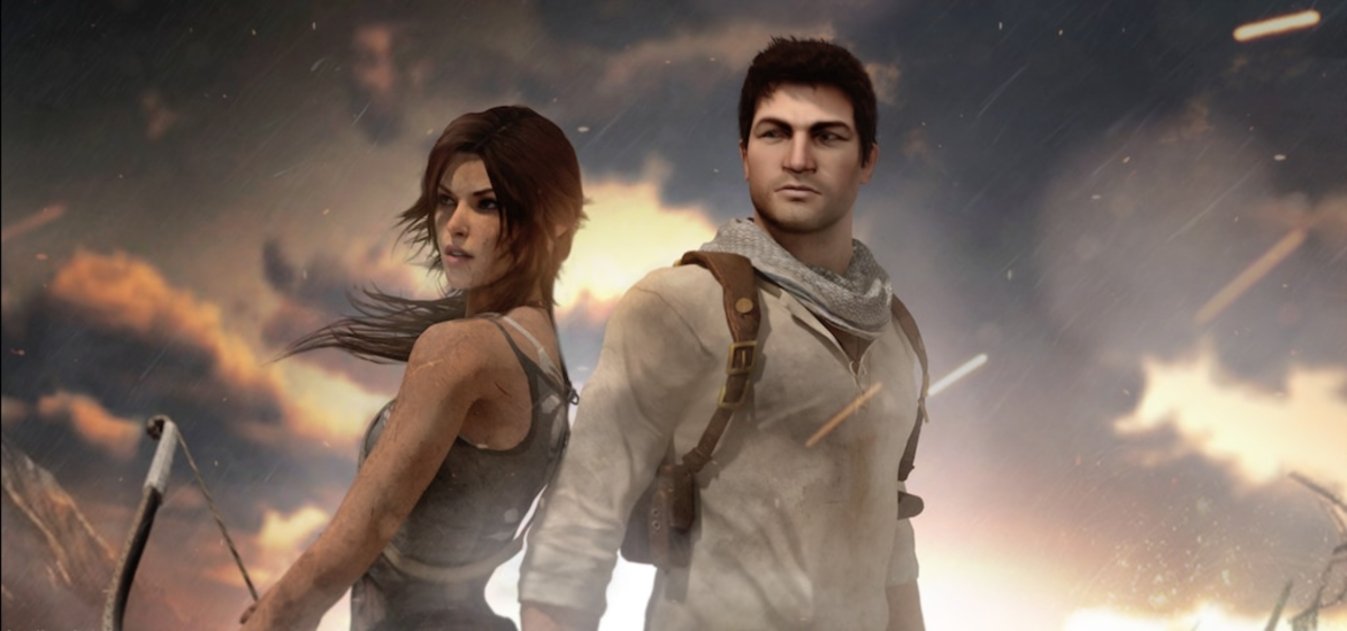 Lara Croft y Nathan Drake
