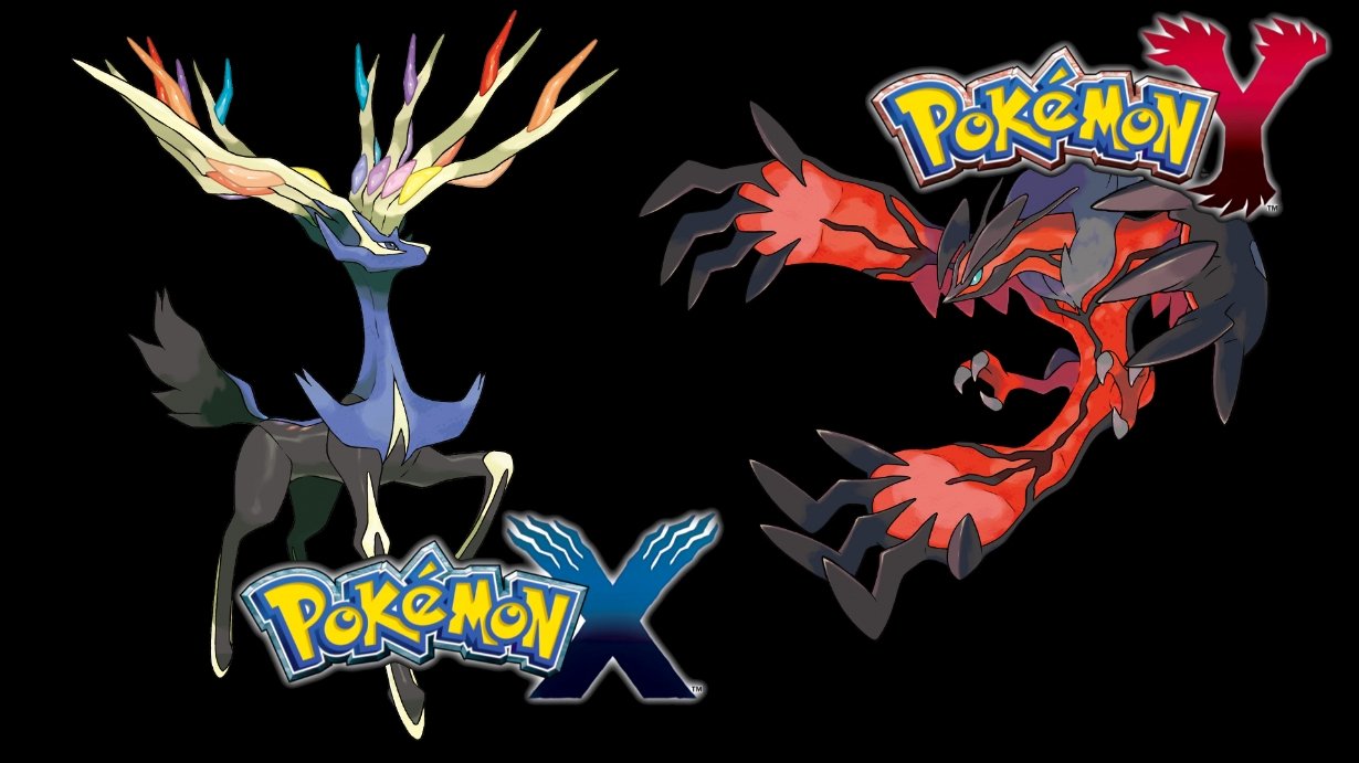 Carátulas de Pokémon X e Y