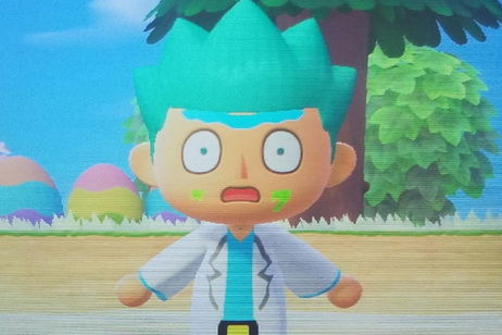 Recrean el garaje de Rick & Morty en Animal Crossing Recrean el garaje de Rick & Morty en Animal Crossing