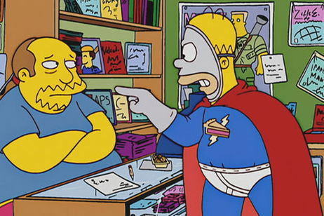 Así se vería Saitama si fuera un personaje de Los Simpson Así se vería Saitama si fuera un personaje de Los Simpson