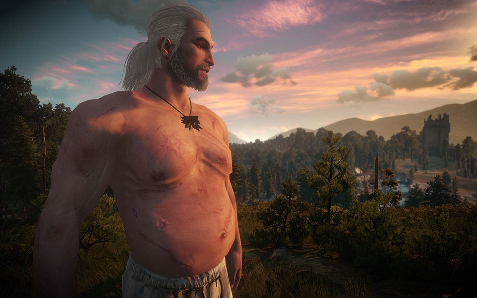 Mod Geralt de Rivia gordo