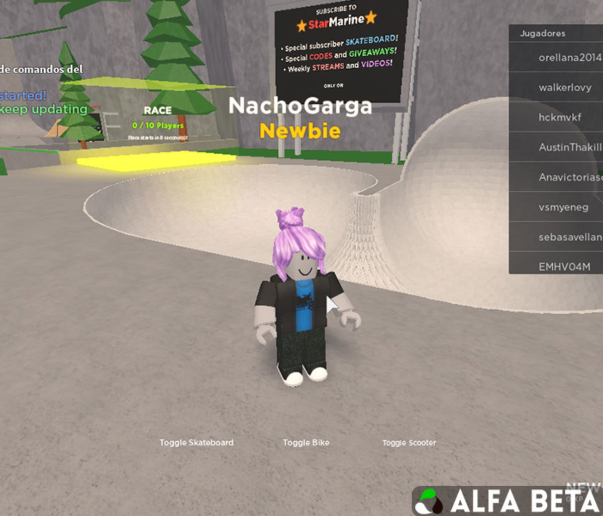 Comenzar a jugar Roblox gratis en PC