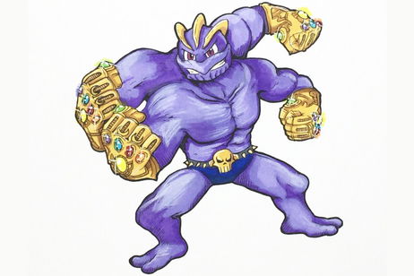 Crea una genial réplica del Guantelete de Thanos usando solo cartas Pokémon Crea una genial réplica del Guantelete de Thanos usando solo cartas Pokémon
