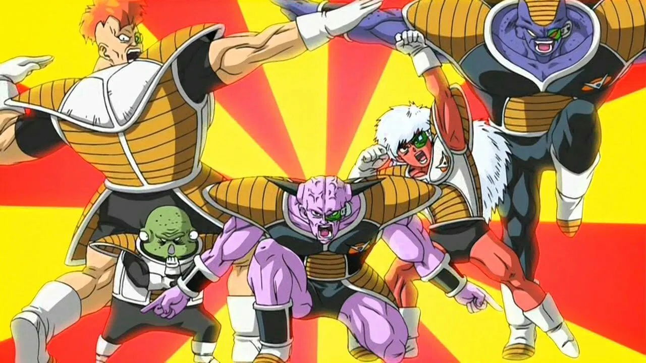 Fuerzas Especiales Ginyu en Dragon Ball Z