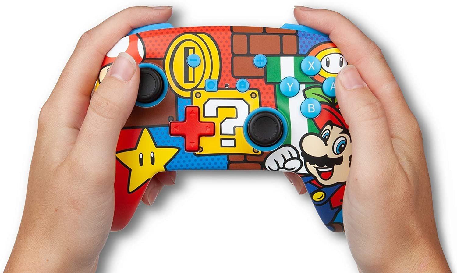 Mando Inalámbrico Nintendo Switch - Mario Pop