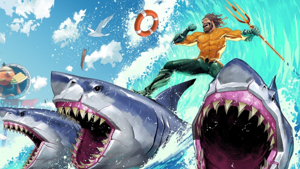 Fortnite muestra cómo será el mapa de la Atlantis de Aquaman