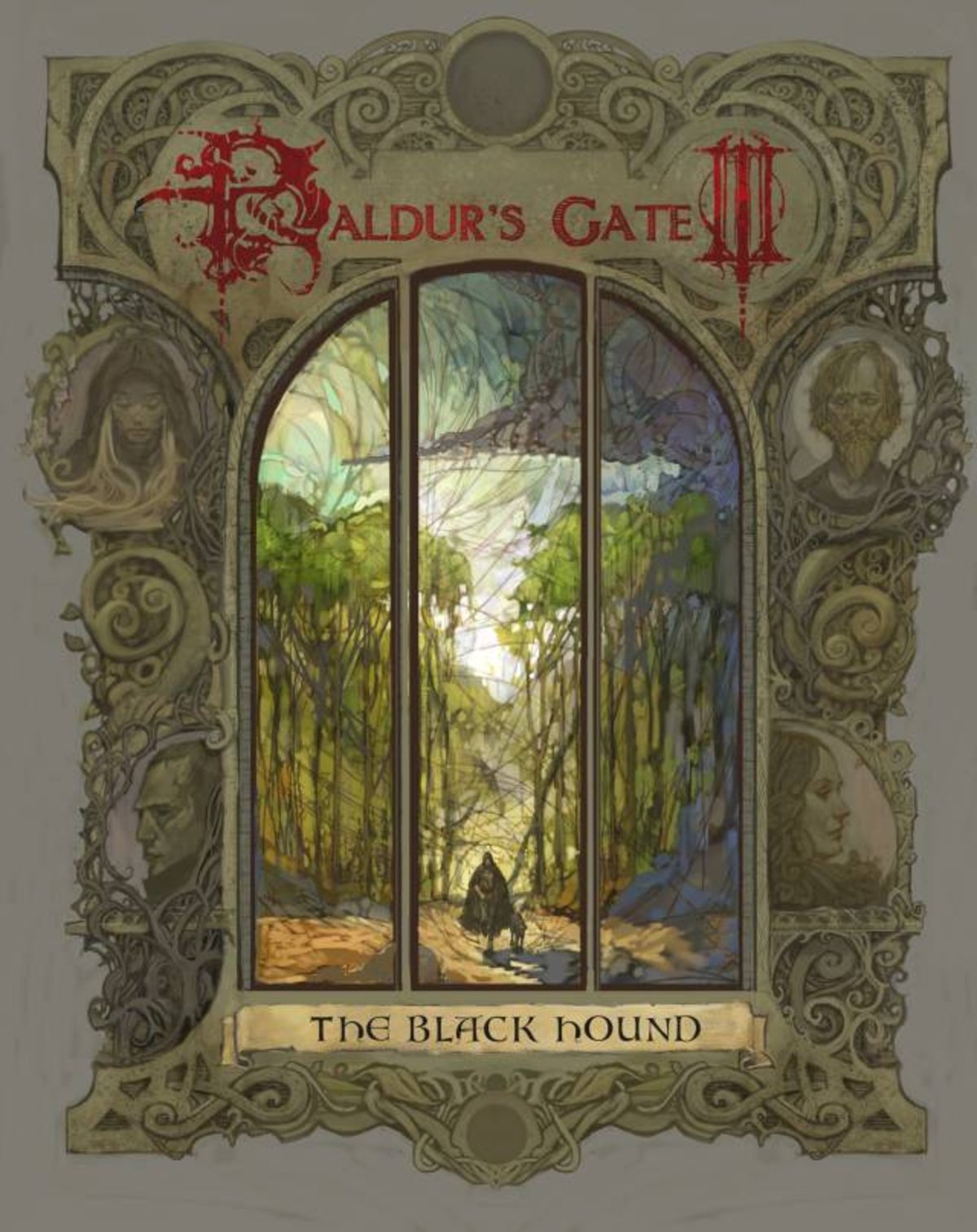 Arte conceptual de Baldur's Gate: The Black Hound
