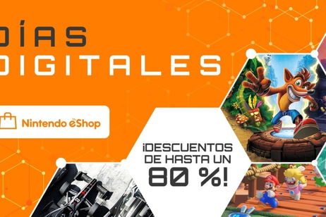Días digitales, nuevos descuentos de hasta el 80% en la Nintendo eShop Días digitales, nuevos descuentos de hasta el 80% en la Nintendo eShop