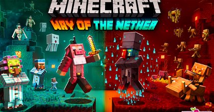 Minecraft comienza a liberar The Nether Update