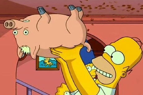 Los Simpson hicieron un extraño cameo en un cómic de Spider-Man Los Simpson hicieron un extraño cameo en un cómic de Spider-Man