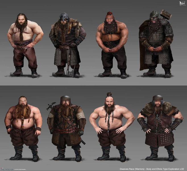 The Witcher de Netflix revela nuevas artes conceptuales de los próximos personajes de la serie