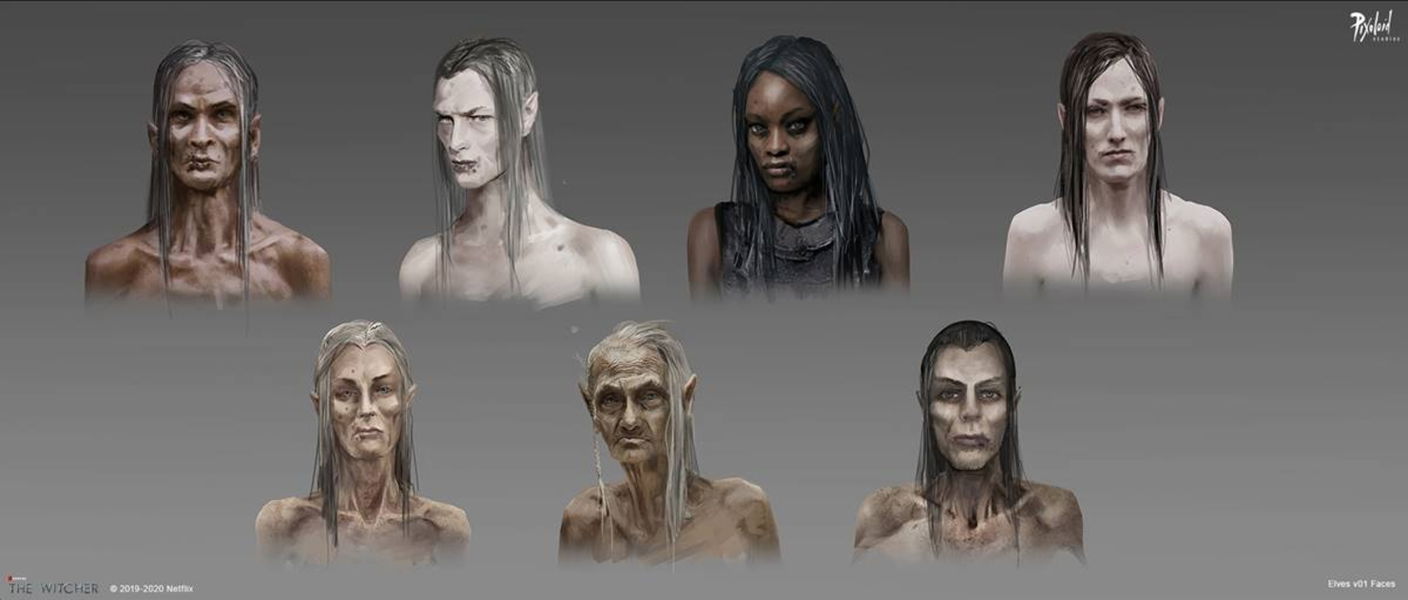 The Witcher de Netflix revela nuevas artes conceptuales de los próximos personajes de la serie