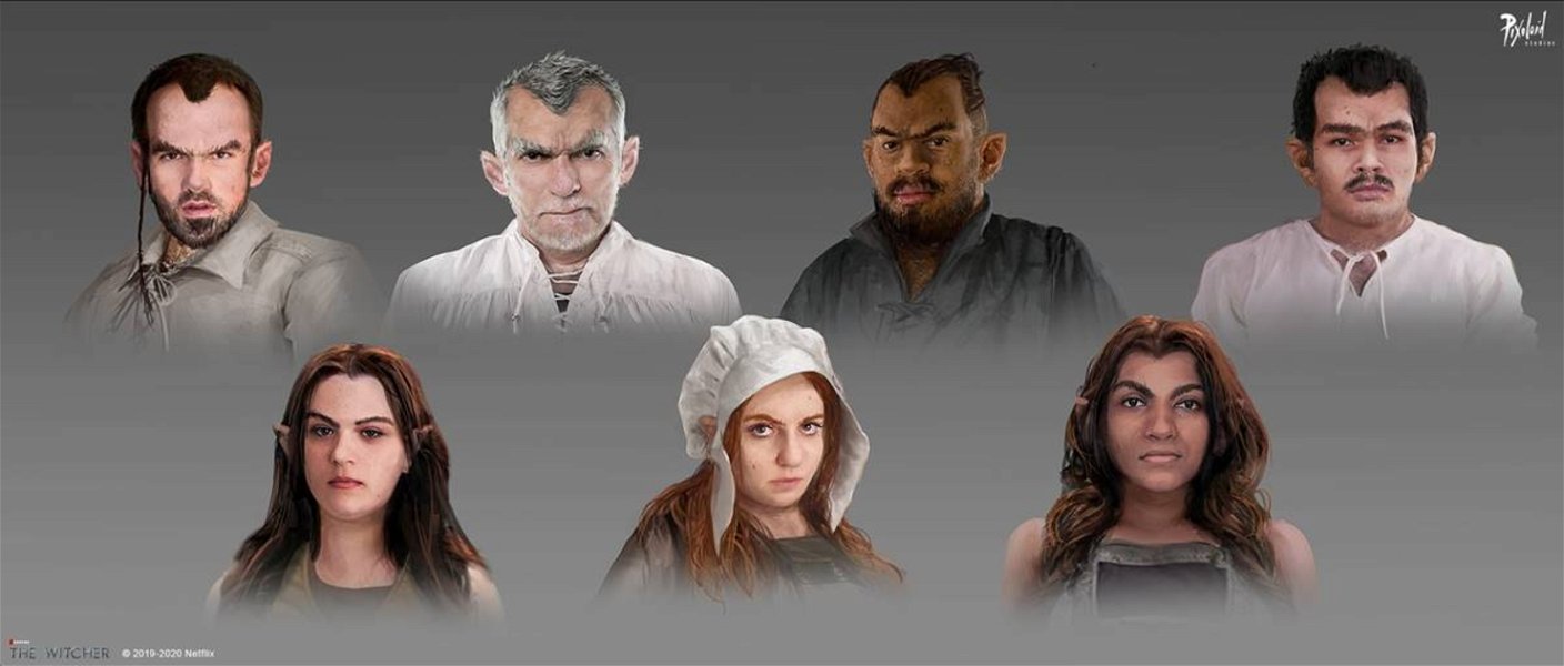 The Witcher de Netflix revela nuevas artes conceptuales de los próximos personajes de la serie