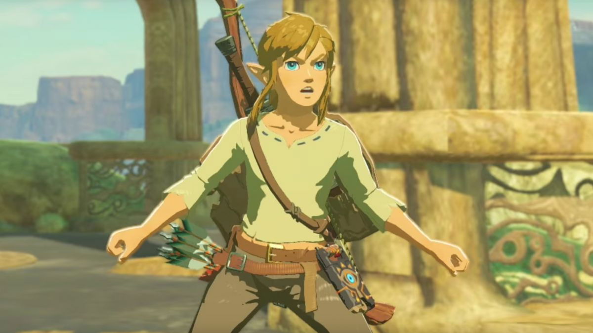 Link en Breath of the Wild