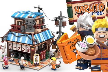 Existe un kit de LEGO de Naruto, pero no puedes comprarlo