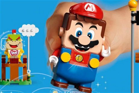 LEGO crea un Super Mario gigante con 23 mil bloques