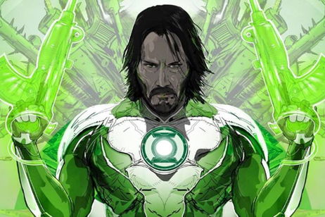 Así sería John Wick si fuera Linterna Verde Así sería John Wick si fuera Linterna Verde