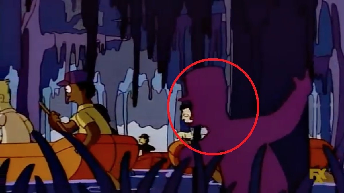 Personaje misterioso de Los Simpson