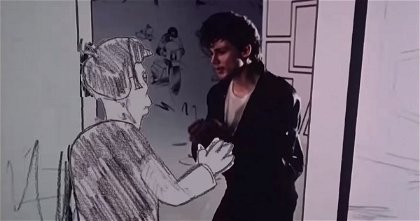 Un artista recrea el videoclip de Take on Me con una escena de Los Simpson