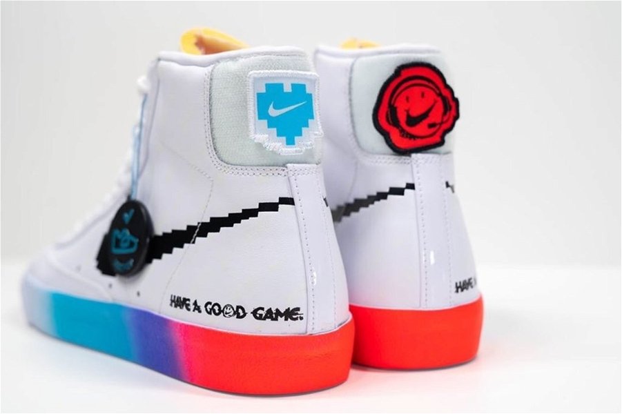 Sentido táctil jerarquía Egomanía Nike lanza las zapatillas "Have a Good Game" basadas en videojuegos