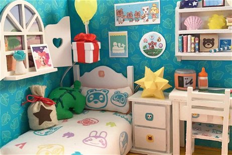 Un fan de Animal Crossing ha construido una casa de muñecas a tamaño real