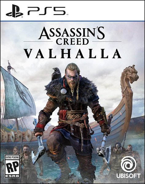 Assassin's Creed Valhalla PS5 Boxart