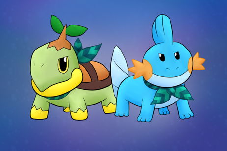 Vas a adorar esta fusión Pokémon entre los iniciales Mudkip y Turtwig Vas a adorar esta fusión Pokémon entre los iniciales Mudkip y Turtwig