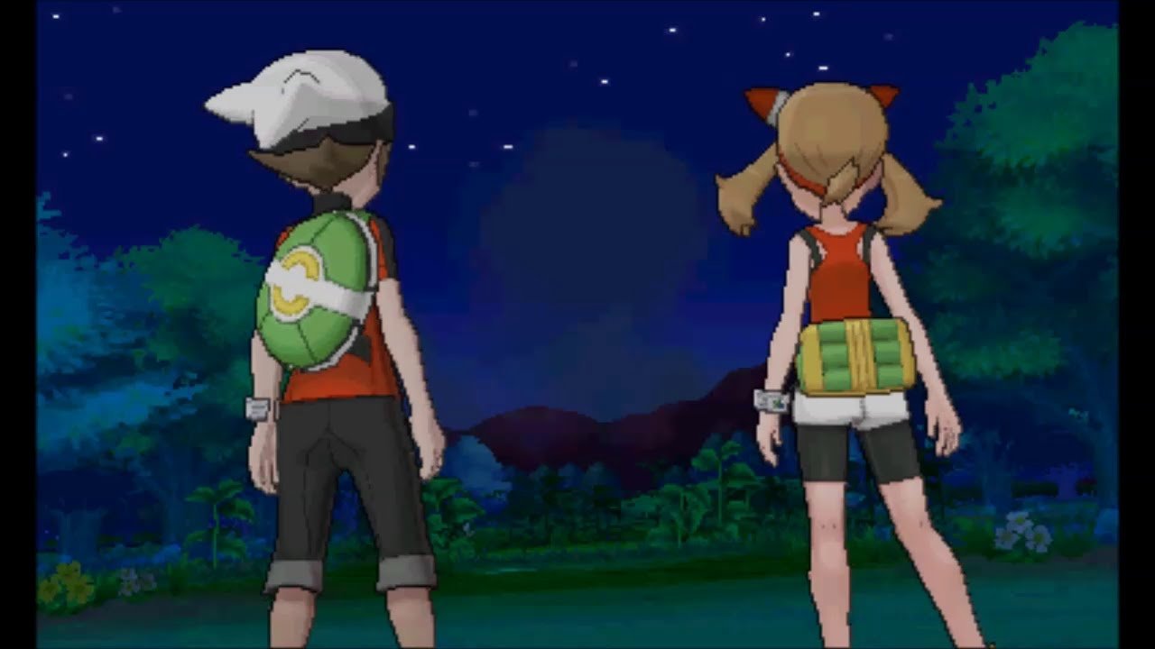 Bruno y Aura en Pokémon