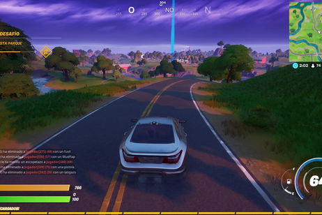 Cómo llegar desde Ciudad Comercio hasta Parque Placentero en coche en menos de 4 minutos en Fortnite