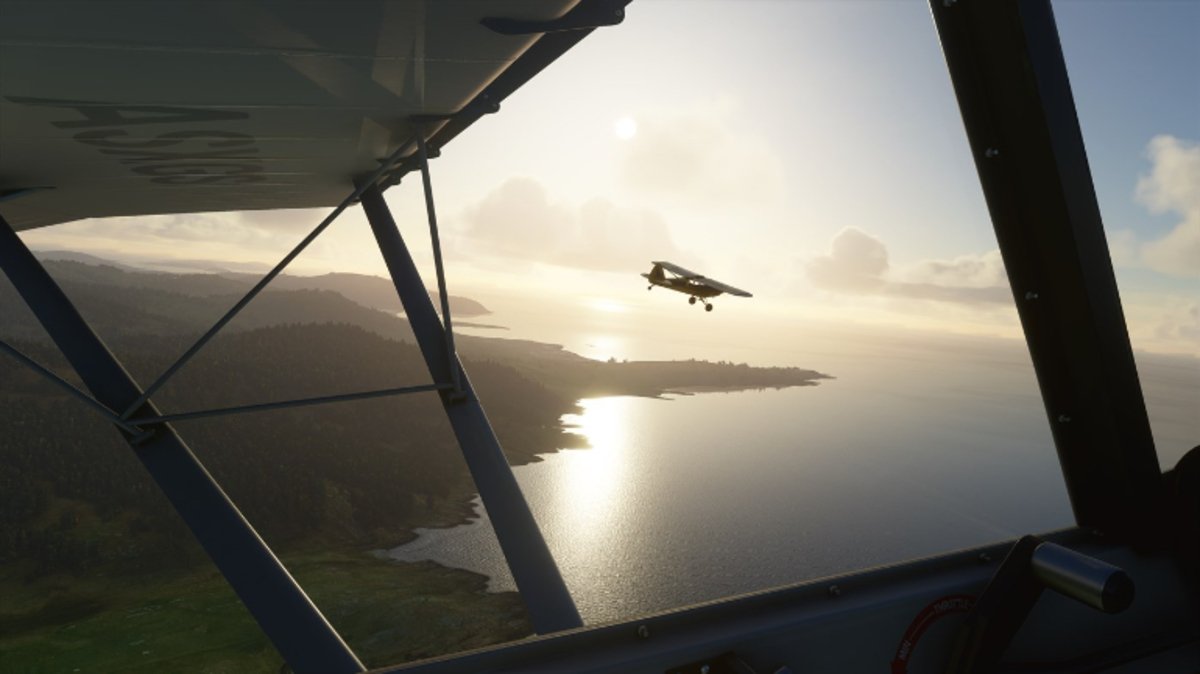 Microsoft Flight Simulator PC - Atardecer